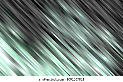 Dark BLUE vector background with straight lines. Blurred decorative design in simple style with lines. The template can be used as a background.