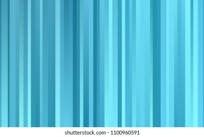 Dark BLUE vector background with straight lines. Modern geometrical abstract illustration with staves. Best design for your ad, poster, banner.