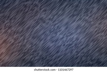 Dark BLUE vector background with straight lines. Modern geometrical abstract illustration with staves. Smart design for your business advert.