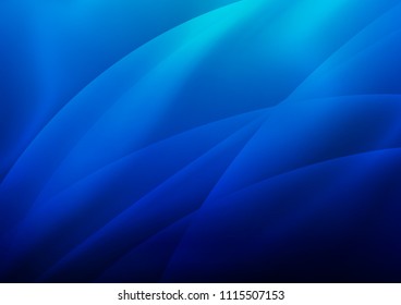 Dark BLUE vector background with straight lines. Decorative shining illustration with lines on abstract template. The template can be used as a background.