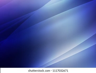 Dark BLUE vector background with straight lines. Shining colored illustration with narrow lines. The template can be used as a background.