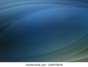 Dark BLUE vector background with straight lines. Shining colored illustration with narrow lines. The pattern can be used for busines ad, booklets, leaflets