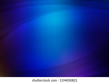 Dark BLUE vector background with straight lines. Blurred decorative design in simple style with lines. Best design for your ad, poster, banner.