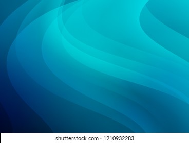 Dark BLUE vector background with straight lines. Glitter abstract illustration with colored sticks. The pattern can be used as ads, poster, banner for commercial.