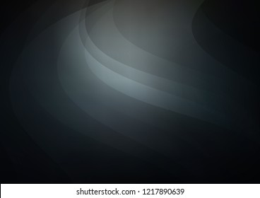 Dark BLUE vector background with straight lines. Glitter abstract illustration with colored sticks. The pattern can be used as ads, poster, banner for commercial.