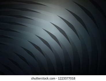 Dark BLUE vector background with straight lines. Lines on blurred abstract background with gradient. The pattern can be used for busines ad, booklets, leaflets