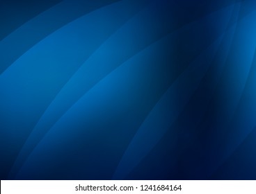 Dark BLUE vector background with straight lines. Lines on blurred abstract background with gradient. The pattern can be used as ads, poster, banner for commercial.