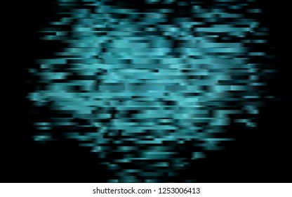 Dark BLUE vector background with straight lines. Decorative shining illustration with lines on abstract template. The pattern can be used as ads, poster, banner for commercial.