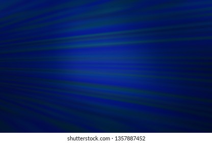 Dark BLUE vector background with straight lines. Blurred decorative design in simple style with lines. Pattern for your busines websites.