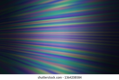Dark BLUE vector background with straight lines. Blurred decorative design in simple style with lines. Template for your beautiful backgrounds.