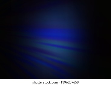 Dark BLUE vector background with straight lines. Shining colored illustration with narrow lines. Best design for your ad, poster, banner.