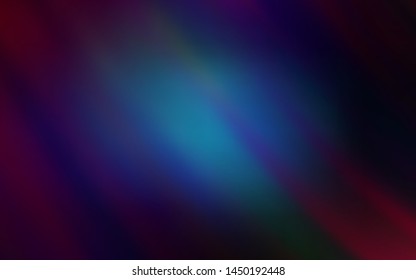 Dark BLUE vector background with straight lines. Modern geometrical abstract illustration with Lines. Smart design for your business advert.