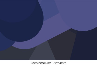 Dark BLUE vector background with straight lines. Blurred decorative design in simple style with lines. The pattern can be used for websites.