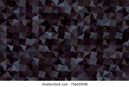 Dark BLUE vector bandy background. blurred geometric sample with gradient.  A completely new template for your business design.