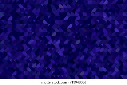 Dark BLUE vector banner with circles, spheres. Abstract spots. Background of Art bubbles in halftone style with colored gradient.