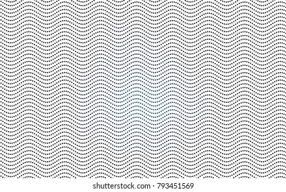 Dark BLUE vector banner with circles, spheres. Abstract spots. Background of Art bubbles in halftone style with colored gradient.