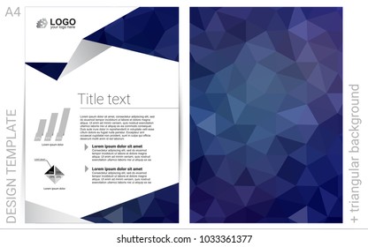 DARK BLUE vector  banner for websites. Glitter abstract design concept with text box. Pattern for ads, leaflets, labels of your business.