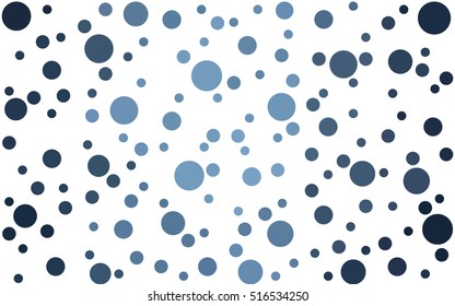 DARK BLUE Vector banners set of circles, spheres. Abstract Circles. Art Vector Background.