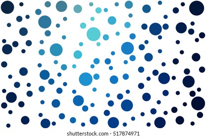 DARK BLUE Vector banners set of circles, spheres. Abstract Circles. Art Vector Background.