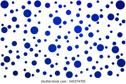 DARK BLUE Vector banners banners set of circles, spheres. Network design, technology science, vector illustration