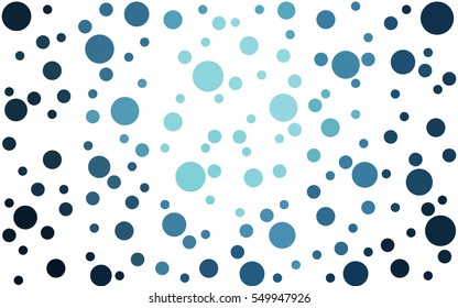 DARK BLUE Vector banners banners set of circles, spheres. Network design, technology science, vector illustration