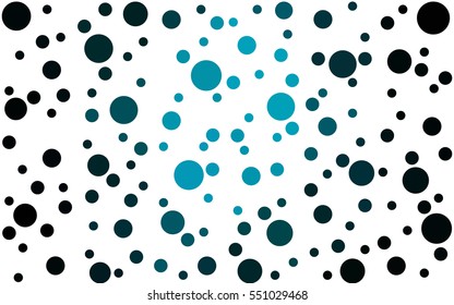 DARK BLUE Vector banners banners set of circles, spheres. Network design, technology science, vector illustration
