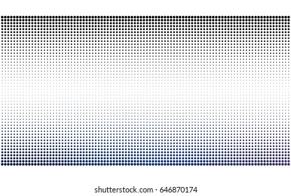 DARK BLUE vector banners set of circles, spheres. Abstract spots. Art Background of bubbles in halftone style with colored gradient.