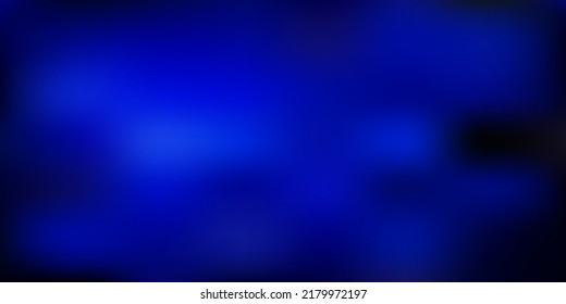 Dark blue vector blur backdrop. Abstract colorful illustration with blur gradient. Wallpaper for your web apps.