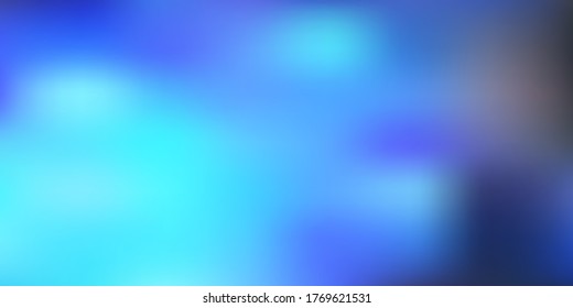 Dark blue vector blur background. Abstract colorful illustration with blur gradient. Background for mobile phones.