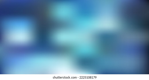 Dibujo oscuro vectorial borroso azul. Ilustración colorida con gradiente en estilo de medio tono. Fondo para teléfonos móviles.