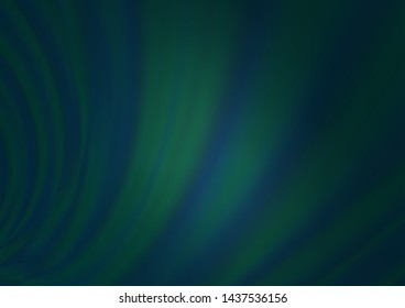 Dark BLUE vector blur pattern. Shining colorful illustration in a Brand new style. Brand new design for your business.