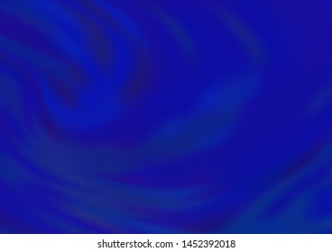 Dark BLUE vector blur pattern. Shining colorful illustration in a Brand new style. The background for your creative designs.