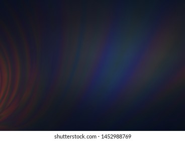 Dark BLUE vector blur pattern. Modern geometrical abstract illustration with gradient. A completely new template for your design.
