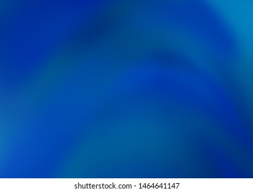 Dark BLUE vector blur pattern. Colorful illustration in blurry style with gradient. The blurred design can be used for your web site.