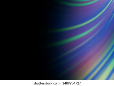 Dark BLUE vector blur pattern. Shining colorful illustration in a Brand new style. The template for backgrounds of cell phones.