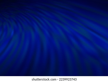 Dark BLUE vector blur pattern. Colorful illustration in blurry style with gradient. Brand new design for your business.