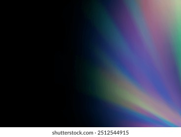 Dark BLUE vector blur pattern. A vague abstract illustration with gradient. A completely new design for your business.