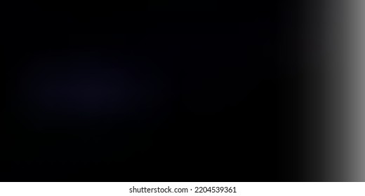 Dark blue vector blur template. Colorful illustration with gradient in abstract style. Multipurpose app design.