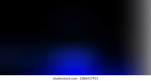 Dark blue vector blurred backdrop. Colorful gradient abstract illustration in blur style. Background for mobile phones.