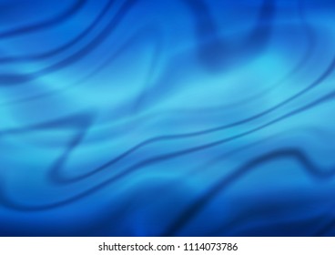 Dark BLUE vector blurred background. A completely new color illustration in a vague style. Brand new design for your business.