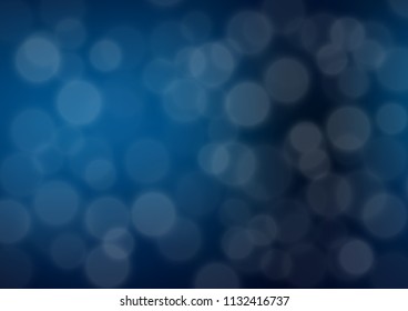 Dark BLUE vector blurred background. Colorful abstract illustration with gradient. Brand new style for your business design.