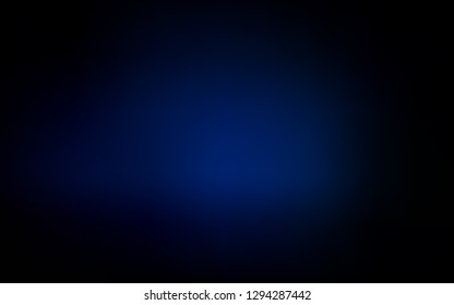 Dark BLUE vector blurred background. New colored illustration in blur style with gradient. New style for your business design.