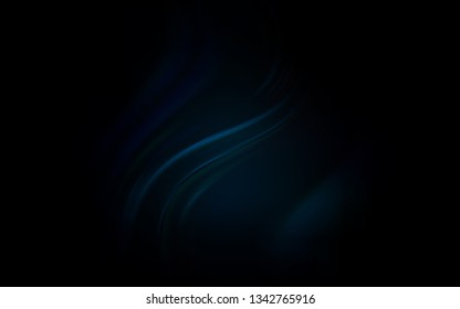 Dark BLUE vector blurred background. Colorful illustration in abstract style with gradient. New way of your design.