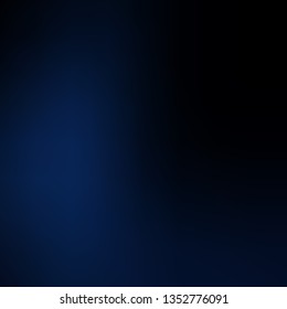 Dark BLUE vector blurred background. Gradient abstract illustration with blurred colors. New design for applications.