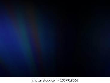 Dark BLUE vector blurred background. Shining colorful illustration in a Brand new style. A new texture for your design.