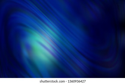 Dark BLUE vector blurred background. Colorful abstract illustration with gradient. Background for a cell phone.