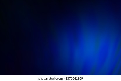 Dark BLUE vector blurred background. Shining colored illustration in smart style. Completely new design for your business.