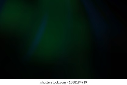 Dark BLUE vector blurred background. An elegant bright illustration with gradient. Completely new design for your business.