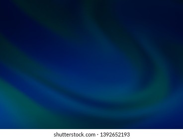 Dark BLUE vector blurred background. Shining colorful illustration in a Brand new style. Brand new style for your business design.