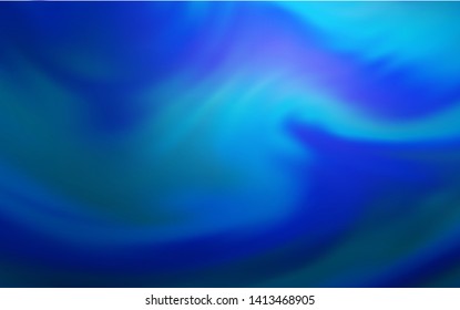 Dark BLUE vector blurred background. Creative illustration in halftone style with gradient. The best blurred design for your business.